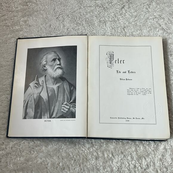 Peter Life and Letters 1930 First Edition HC Fair William Dallman - Picture 4 of 10